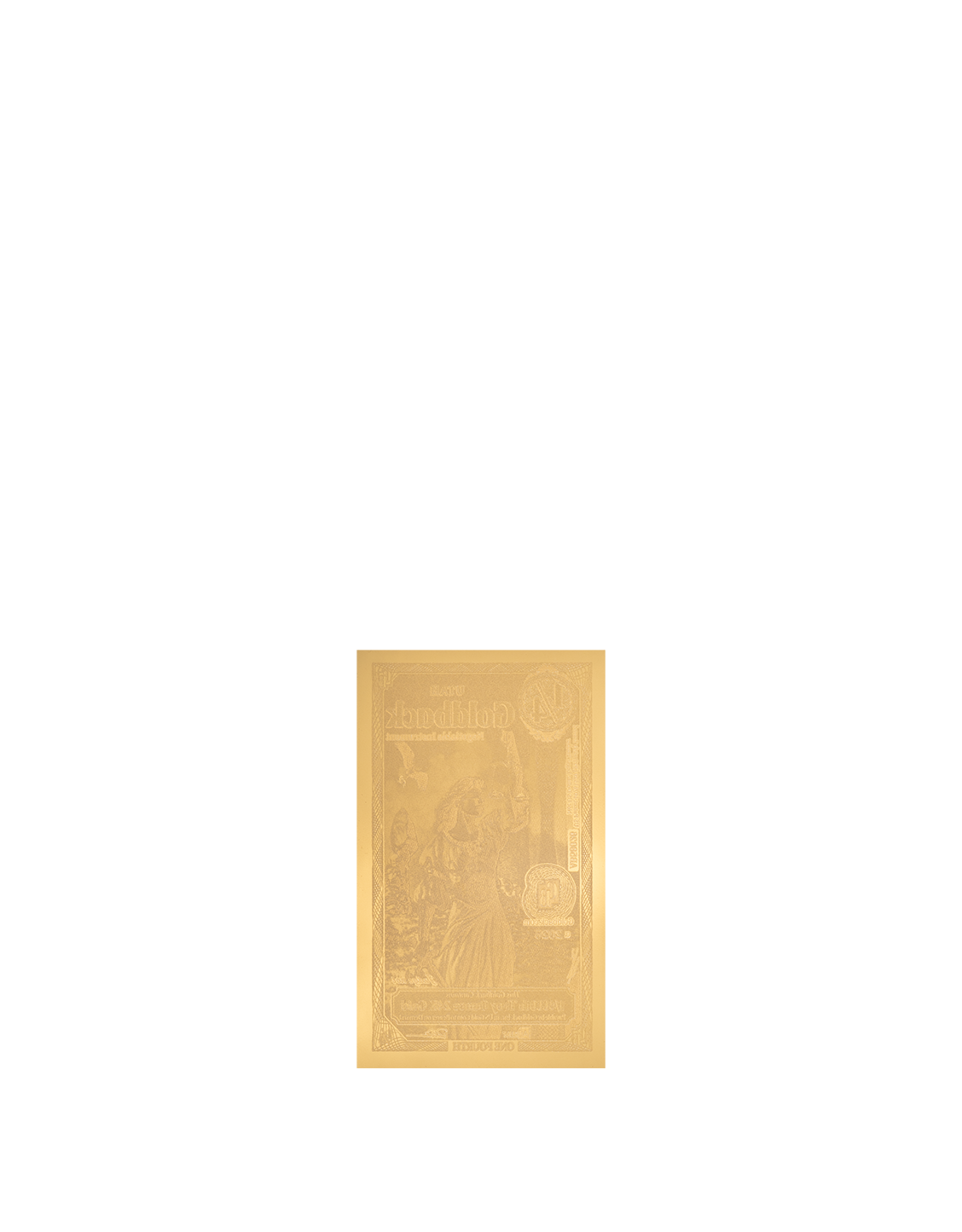 ¼ Utah Goldback - Alpha Edition (α) – view 3