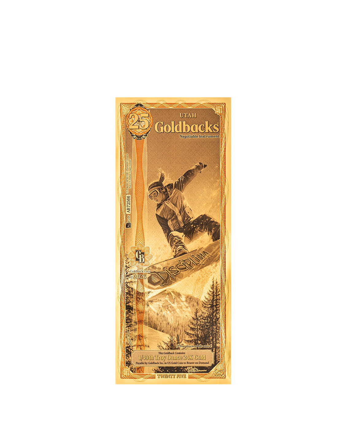 25 Utah Goldback – view 2