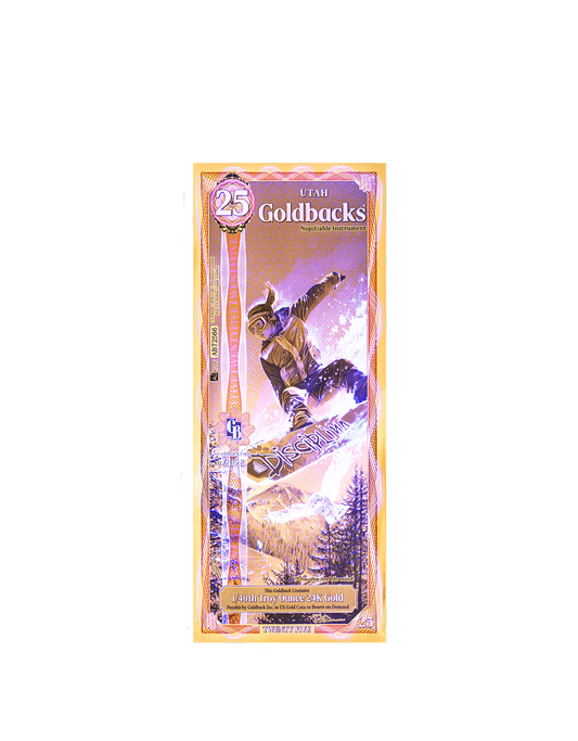 25 Utah Goldback