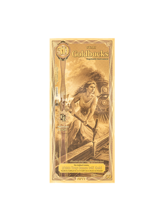 50 Utah Goldback – view 2