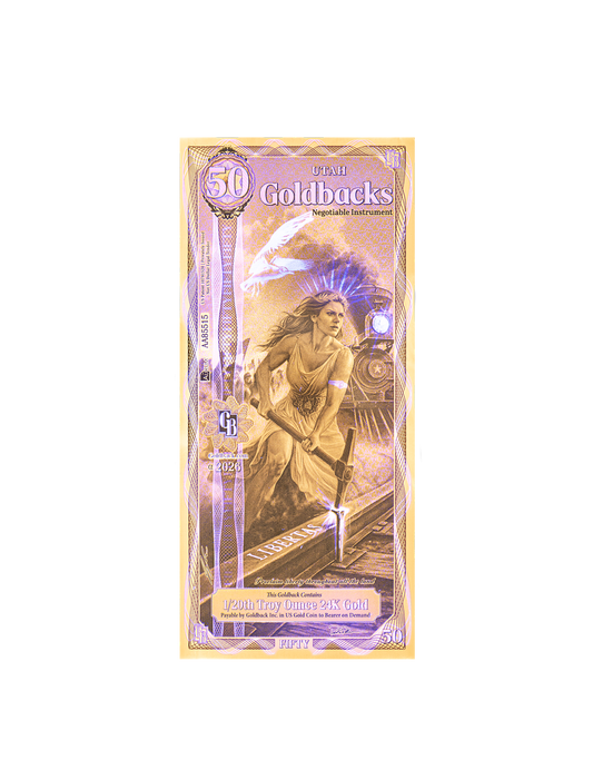 50 Utah Goldback