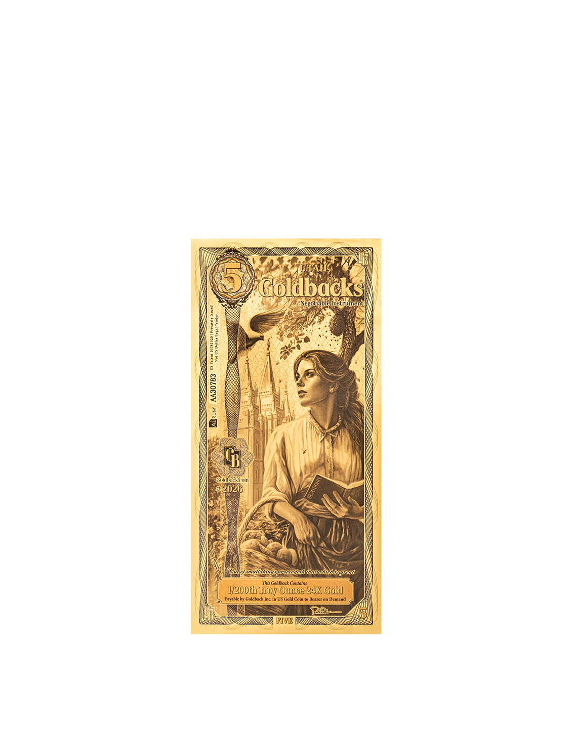 5 Utah Goldback – view 2