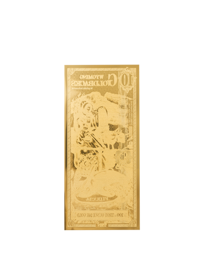 10 Wyoming Goldback | Aurum Gold Foil Note (24k)