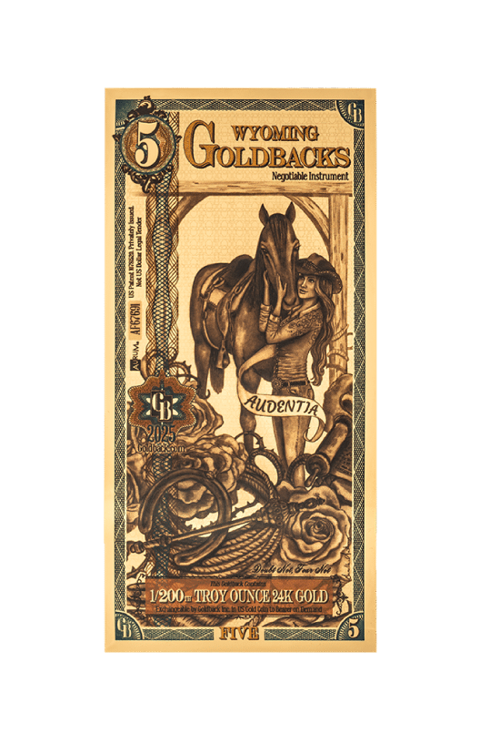 2025 5 Wyoming Goldback front