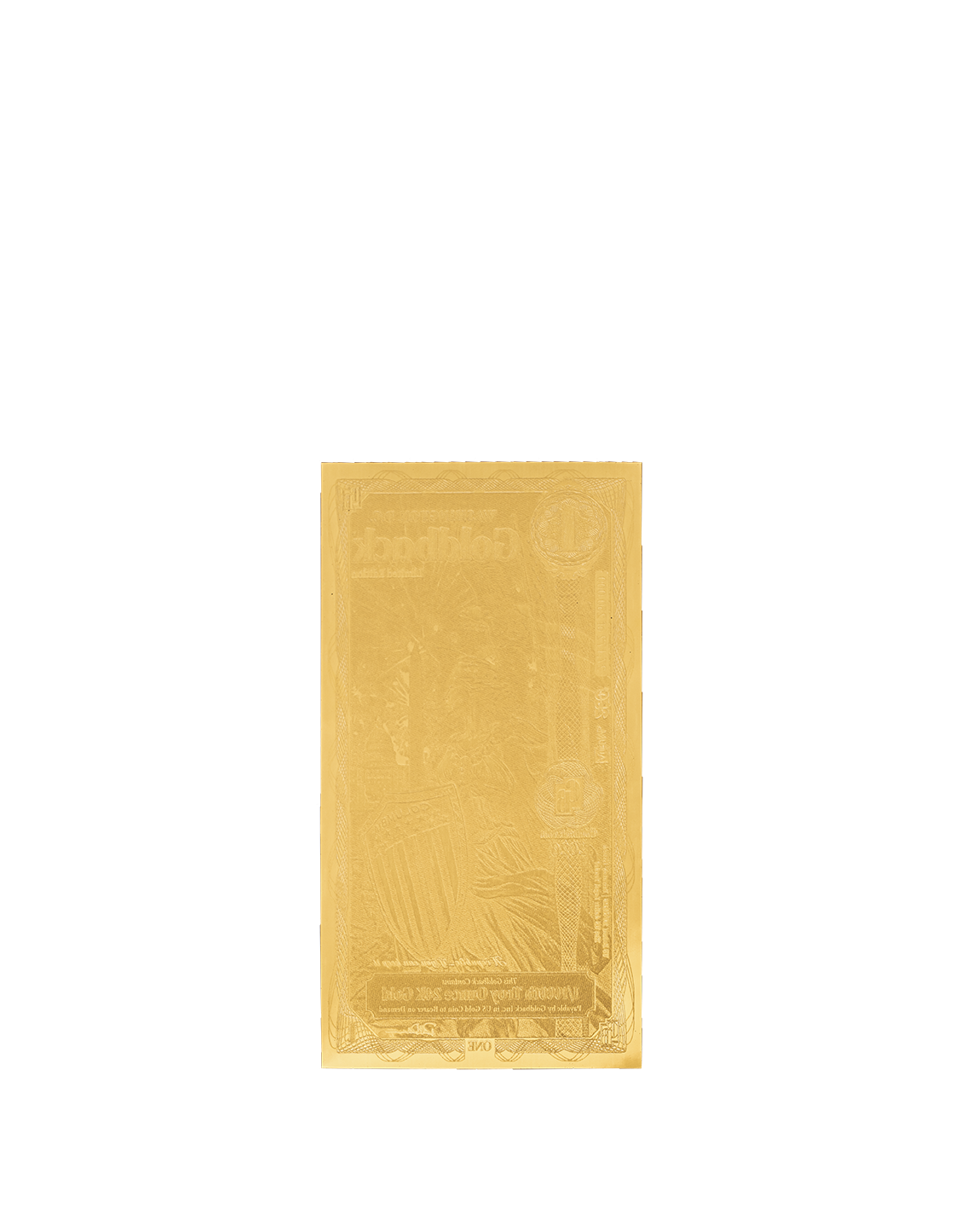 1 Washington D.C. Goldback | Aurum Gold Foil Note (24k)