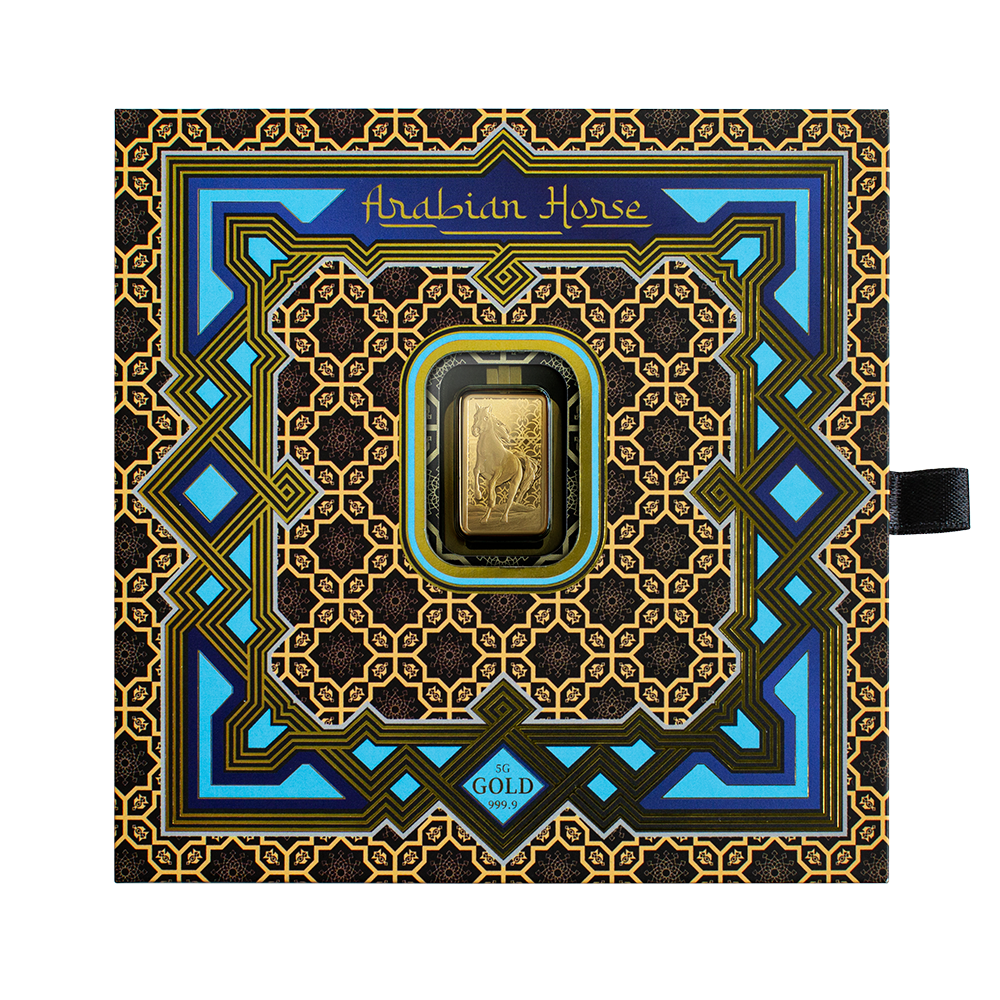 PAMP - 5g Gold Bar - Arabian Horse