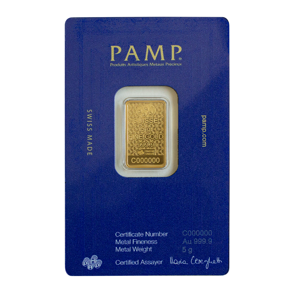 PAMP - 5g Gold Bar - Arabian Horse