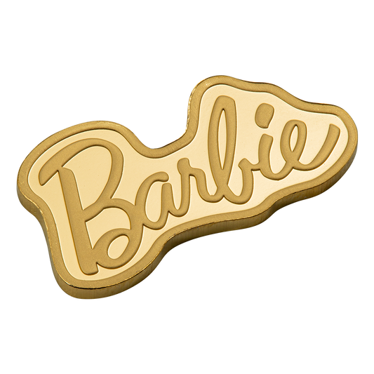 PAMP - 5g Gold Coin - Barbie Logo