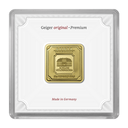 Geiger Original - 20g Gold Bar in capsule