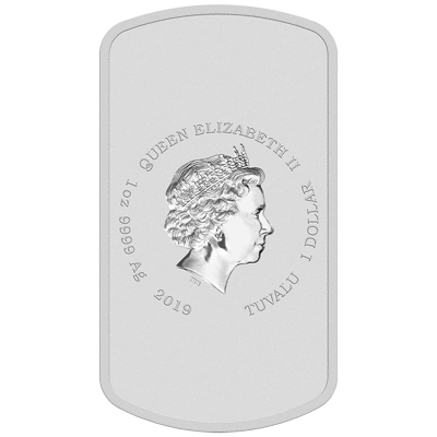 2019 The Simpsons™ – Duff Beer 1oz Silver Proof Coin