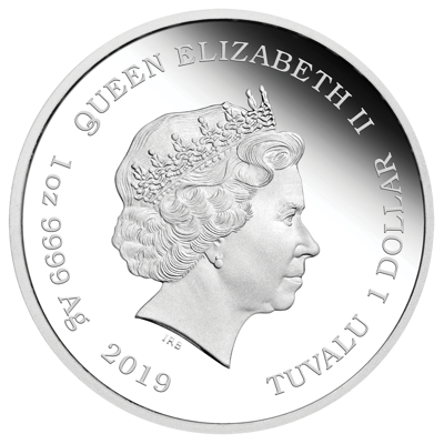 2019 The Simpsons™ – Homer Simpson 1oz Silver Proof Coin