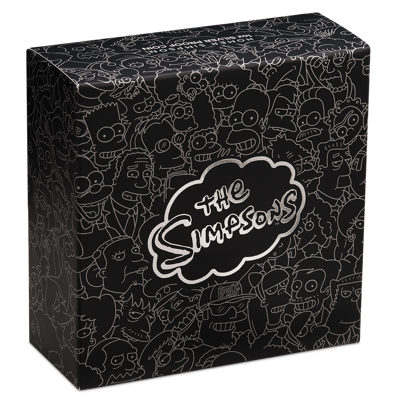 2019 The Simpsons™ – Homer Simpson 1oz Silver Proof Coin