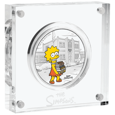 2019 The Simpsons™ – Lisa Simpson 1oz Silver Proof Coin