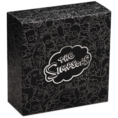 2019 The Simpsons™ – Lisa Simpson 1oz Silver Proof Coin