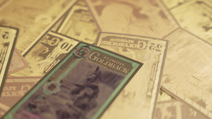 1/2 Florida Goldback | Aurum Gold Foil Note (24k)