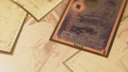 2 Florida Goldback | Aurum Gold Foil Note (24k)