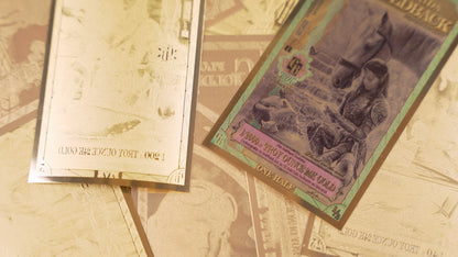 1/2 Florida Goldback | Aurum Gold Foil Note (24k)