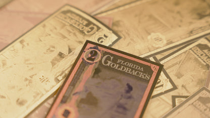 2 Florida Goldback | Aurum Gold Foil Note (24k)