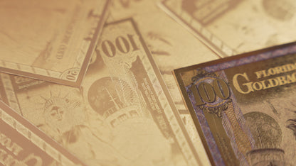 100 Florida Goldback | Aurum Gold Foil Note (24k)