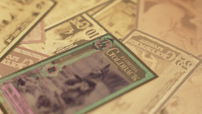 1/2 Florida Goldback | Aurum Gold Foil Note (24k)