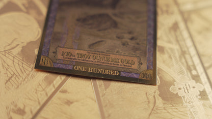 100 Florida Goldback | Aurum Gold Foil Note (24k)