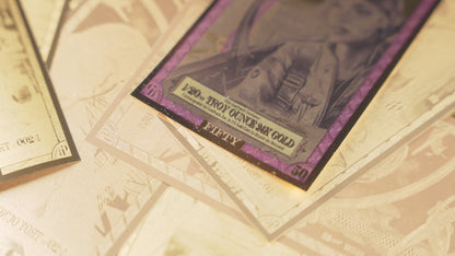 50 Florida Goldback | Aurum Gold Foil Note (24k)