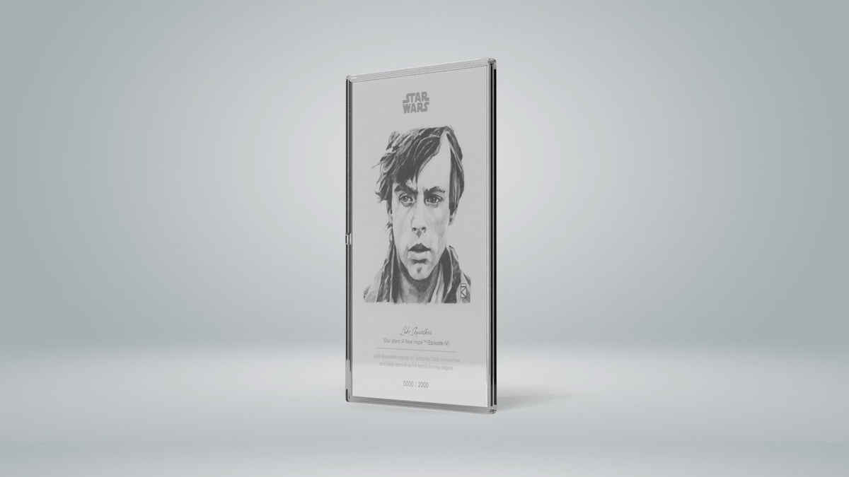 2026 Niue Star Wars Luke Skywalker 5g Silver Foil