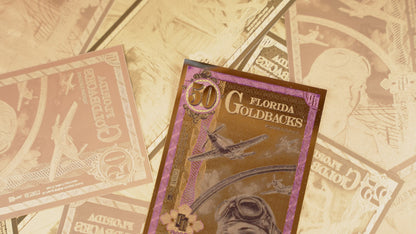50 Florida Goldback | Aurum Gold Foil Note (24k)