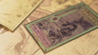 1/2 Florida Goldback | Aurum Gold Foil Note (24k)