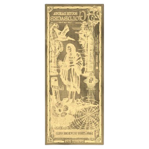 25 South Dakota Goldback – back