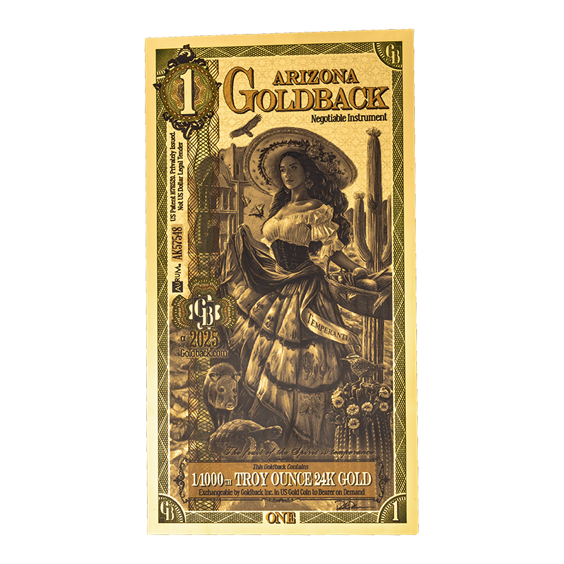 1 Arizona Goldback