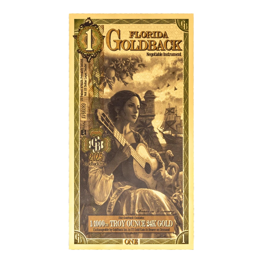 1 Florida Goldback – additional view 1