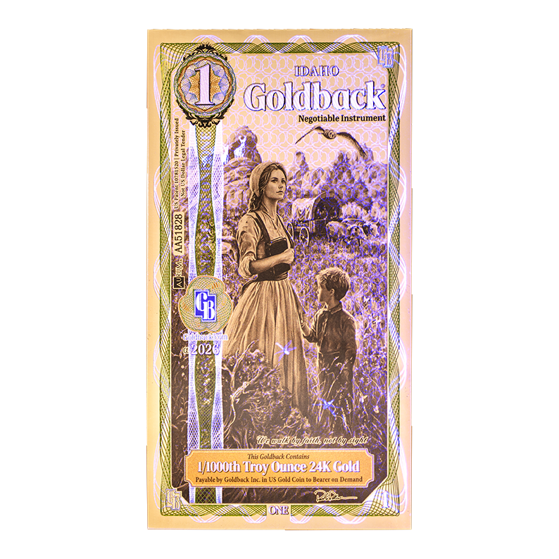 1 Idaho Goldback - Alpha Edition (α) – view 2