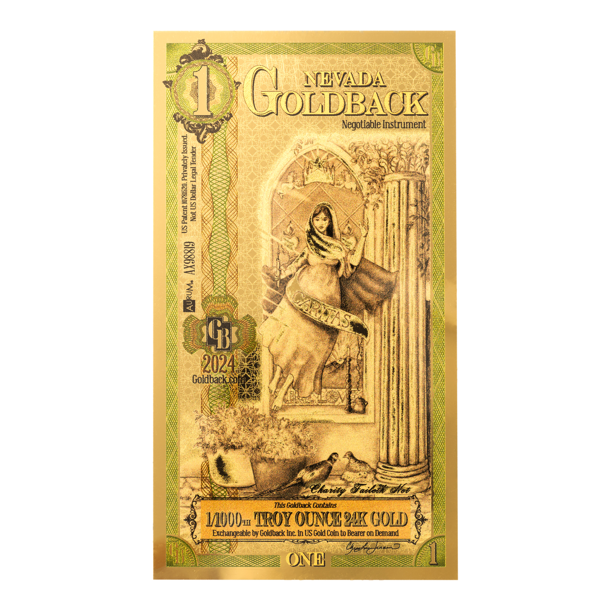 1 Nevada Goldback