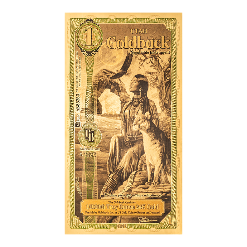 1 Utah Goldback – view 2