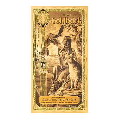 1 Utah Goldback – view 2