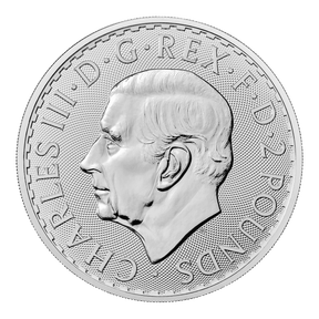 1oz silver Britannia – King Charles III obverse
