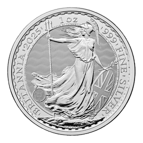 1oz Silver Britannia Coin: Vaulted (UK)