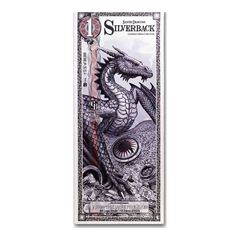 2024 1 Silverback Silver Note Silver Dragon - Red