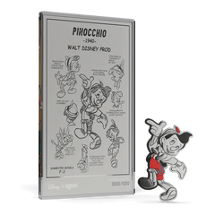 2026 Niue Disney Pinocchio 3/4oz Silver Collectible & 5g Foil Set