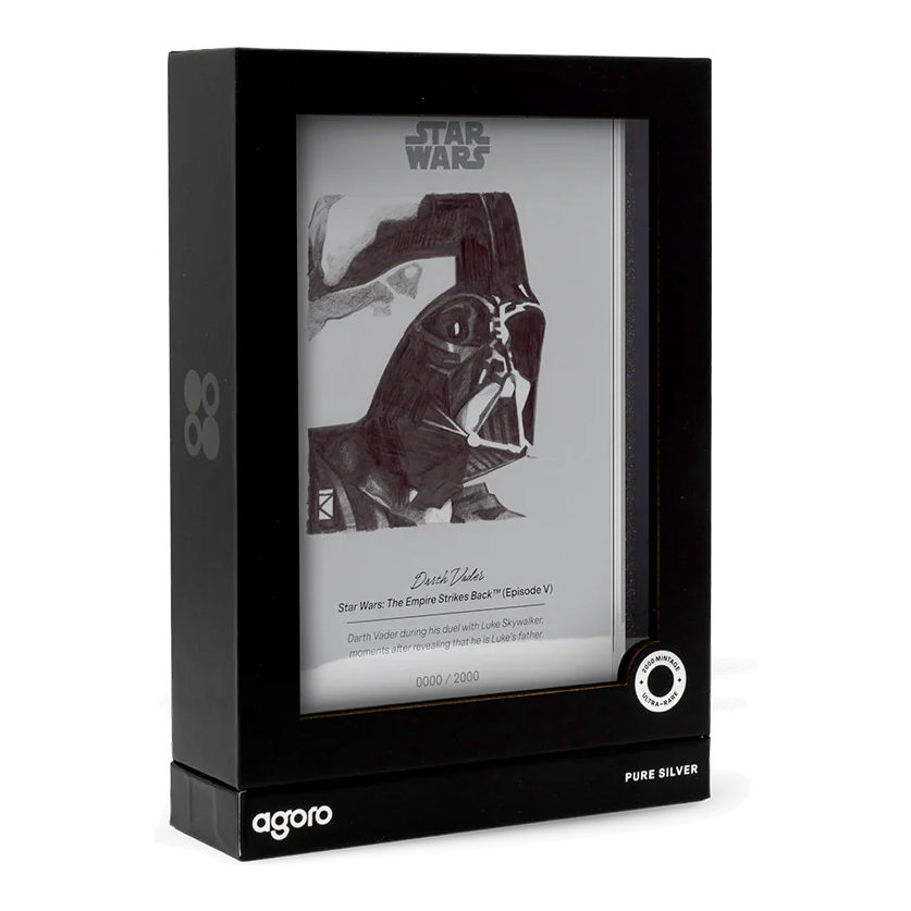 2026 Niue Star Wars Darth Vader 5g Silver Foil – packaging