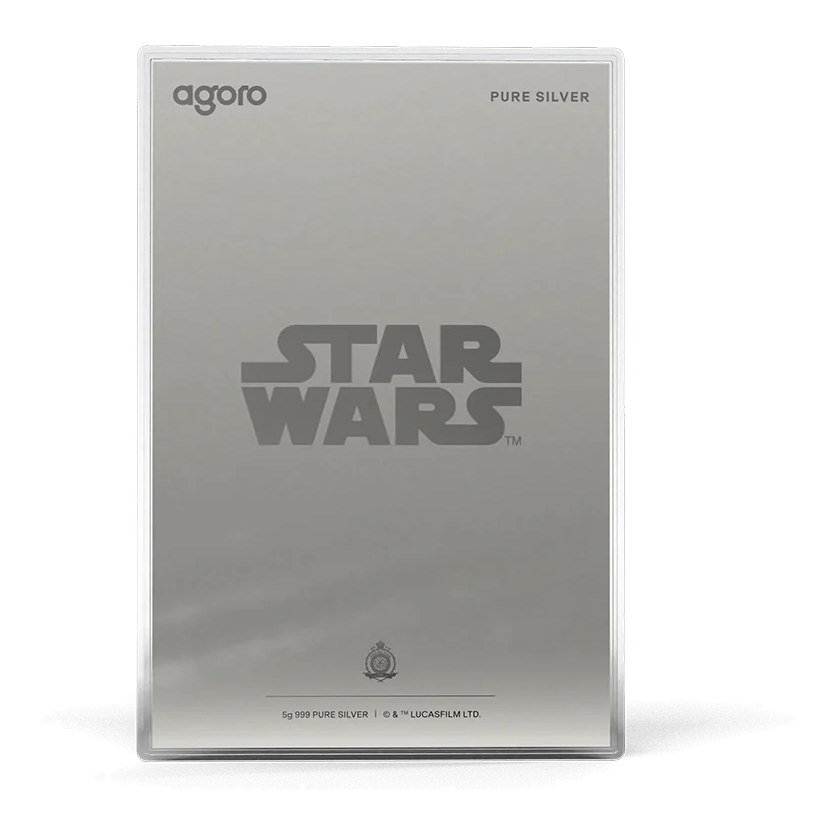 2026 Niue Star Wars Luke Skywalker 5g Silver Foil – Star Wars branded packaging