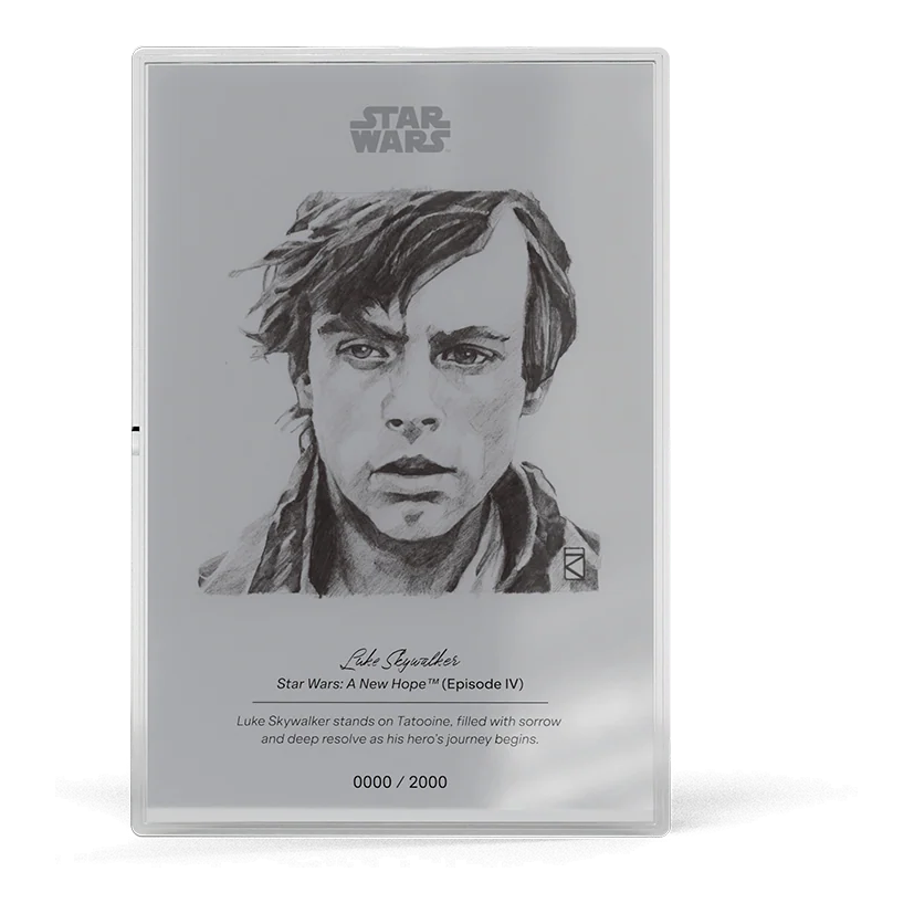 2026 Niue Star Wars Luke Skywalker 5g Silver Foil