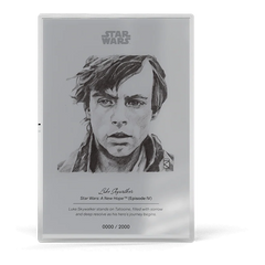 2026 Niue Star Wars Luke Skywalker 5g Silver Foil