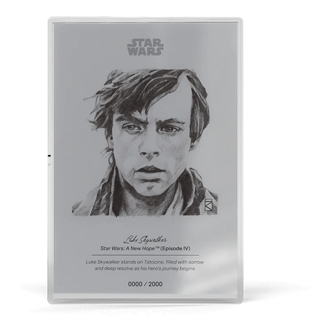 2026 Niue Star Wars Luke Skywalker 5g Silver Foil