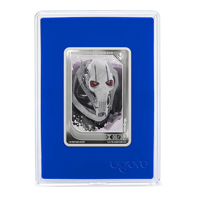 2026 Niue Star Wars Trading Coins 1oz Silver & Gold Coin – Sapphire Dark Side front