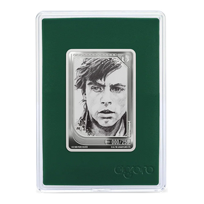 2026 Niue Star Wars Trading Coins 1oz Silver & Gold Coin – trading coin in its green card