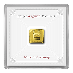 Geiger Original - 1g Gold Bar in capsule