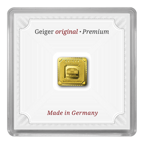 Geiger Original - 1g Gold Bar in capsule