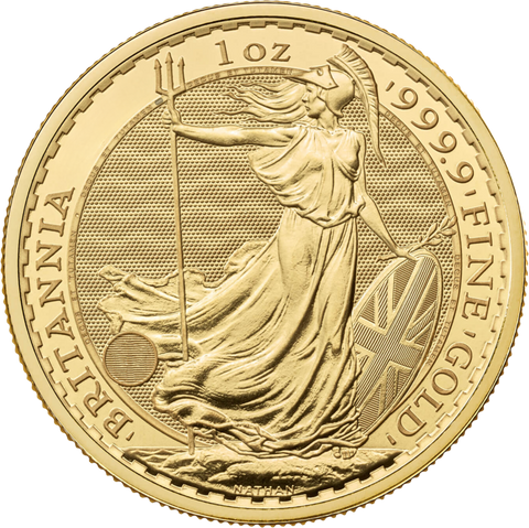1 oz gold Britannia coin